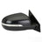 TechPro KI1321209 Door Mirror Set - Right