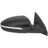 TechPro KI1321292 Door Mirror - Right