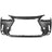TechPro LX1000398 Bumper Cover - Front