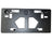 TechPro LX1068111 License Plate Bracket - Front