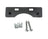 TechPro LX1068142 License Plate Bracket - Front