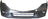TechPro MA1000247 Bumper Cover - Front