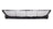 TechPro MA1036102C Bumper Cover Grille - Front