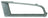 TechPro MA1039103 Bumper Insert - Front Right