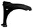 TechPro MA1241164C Fender - Front Right