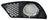 TechPro MB1038118 Bumper Insert - Front Left
