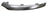 TechPro MB1046198 Bumper Cover Molding - Front Left