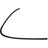 TechPro MB1047205 Bumper Cover Molding - Front Right