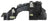 TechPro MB1162113 Bumper Support - Rear Left
