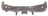 TechPro MI1225143 Radiator Support