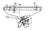 TechPro MI1350112 Window Regulator - Front Left