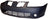 TechPro NI1000216C Bumper Cover - Front