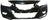 TechPro NI1000309C Bumper Cover - Front