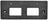 TechPro NI1068151 License Plate Bracket - Front