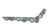 TechPro NI1142102 Bumper Cover Support - Rear Left