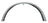 TechPro NI1291101C Wheel Arch Molding - Front Right