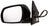 TechPro NI1320176 Door Mirror Set - Left