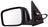 TechPro NI1320236 Door Mirror Set - Left