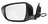 TechPro NI1320267 Door Mirror Set - Left