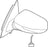 TechPro NI1320314 Door Mirror Set - Left