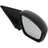 TechPro NI1321326 Door Mirror Set - Right