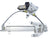 TechPro NI1550105 Window Regulator - Rear Left