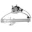 TechPro NI1550110 Window Regulator - Rear Left