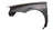 TechPro SZ1240113 Fender - Front Left