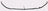 TechPro TO1008106 Bumper Cover Reinforcement - Front Upper