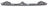 TechPro TO1010100 Bumper Retainer Cover - Front