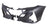 TechPro TO1016100C Bumper Cover - Front Left