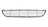 TechPro TO1036108C Bumper Cover Grille - Front