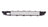 TechPro TO1036110 Bumper Cover Grille - Front