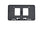 TechPro TO1068128 License Plate Bracket - Front