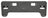 TechPro TO1068139 License Plate Bracket - Front
