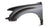 TechPro TO1241161C Fender - Front Right