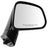 TechPro TO1321390 Door Mirror Set - Right