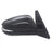 TechPro TO1321443 Door Mirror - Right