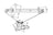 TechPro TO1350129 Window Regulator - Front Left