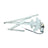 TechPro TO1350184 Window Regulator - Front Left
