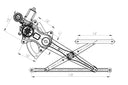 TechPro TO1351168 Window Regulator - Front Right or Rear Right