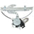 TechPro TO1550133 Window Regulator - Rear Left