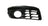 TechPro VW1036109 Bumper Cover Grille - Front