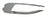 TechPro VW1146116 Bumper Cover Molding - Rear Left