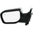 TechPro VW1320172 Door Mirror Set - Left