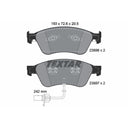 Textar 2389601 Disc Brake Pad Set - Front