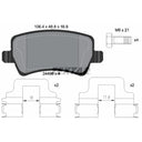 Textar 2449602 Disc Brake Pad Set - Rear