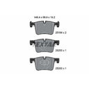 Textar 2519901 Disc Brake Pad Set - Front