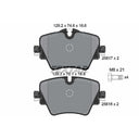 Textar 2561701 Disc Brake Pad Set - Front