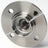Timken 512025 Wheel Bearing and Hub Assembly - Rear